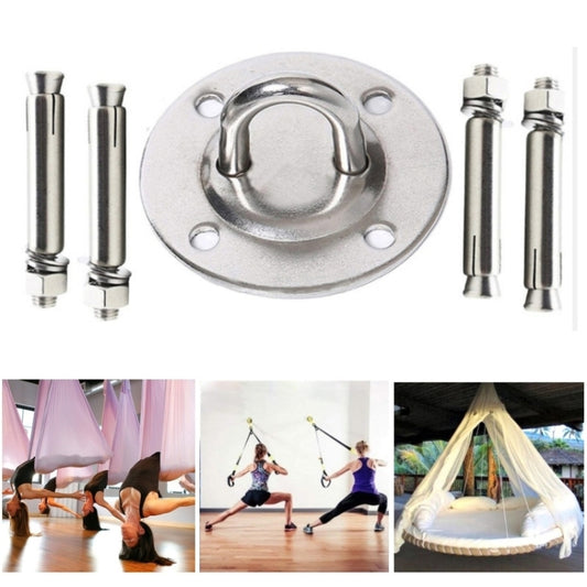 Wall /Ceiling Mount Bracket Anchor Hanging Bracket Hook Yoga Hammock Swing Chair Hook - Shelf & Hooks by buy2fix | Online Shopping UK | buy2fix