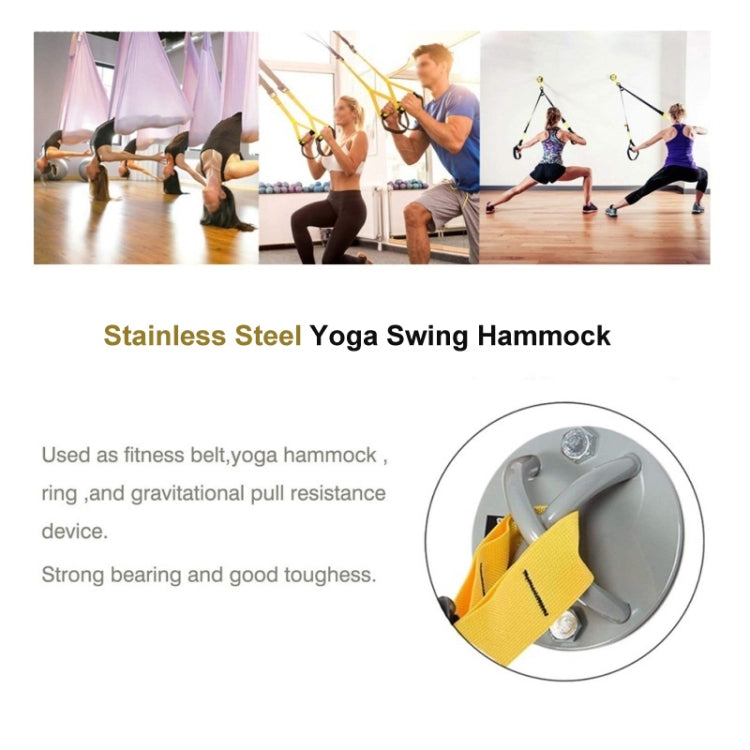 Wall /Ceiling Mount Bracket Anchor Hanging Bracket Hook Yoga Hammock Swing Chair Hook - Shelf & Hooks by buy2fix | Online Shopping UK | buy2fix