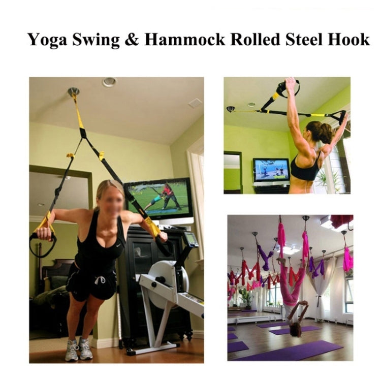 Wall /Ceiling Mount Bracket Anchor Hanging Bracket Hook Yoga Hammock Swing Chair Hook - Shelf & Hooks by buy2fix | Online Shopping UK | buy2fix