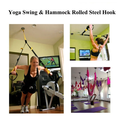 Wall /Ceiling Mount Bracket Anchor Hanging Bracket Hook Yoga Hammock Swing Chair Hook - Shelf & Hooks by buy2fix | Online Shopping UK | buy2fix
