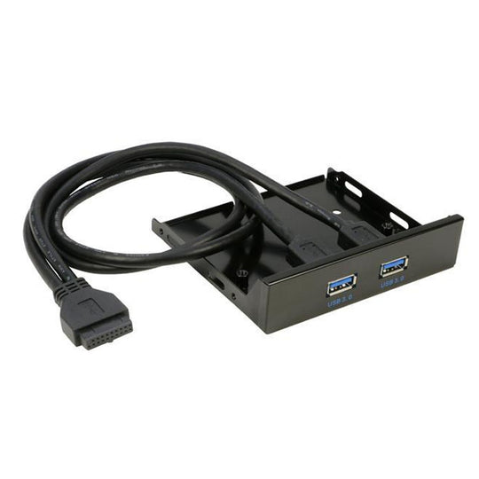 2-Port USB 3.0 3,5-Zoll-Frontplatten-Daten-Hub für PC
