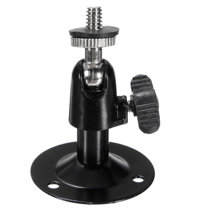 Wall Mount Bracket Installation Metal Holder Secure Rotary CCTV Camera Stand - Mounting Bracket by buy2fix | Online Shopping UK | buy2fix