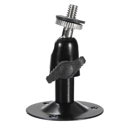 Wall Mount Bracket Installation Metal Holder Secure Rotary CCTV Camera Stand - Mounting Bracket by buy2fix | Online Shopping UK | buy2fix