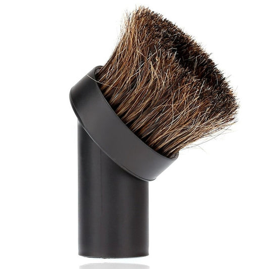 5 PCS 32mm Vacuum cleaner brush head Home Use Mixed Horse Hair Oval Cleaning Brush Head Vacuum Cleaner Accessories Tool(Black) - Other Accessories by buy2fix | Online Shopping UK | buy2fix