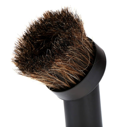 5 PCS 32mm Vacuum cleaner brush head Home Use Mixed Horse Hair Oval Cleaning Brush Head Vacuum Cleaner Accessories Tool(Black) - Other Accessories by buy2fix | Online Shopping UK | buy2fix