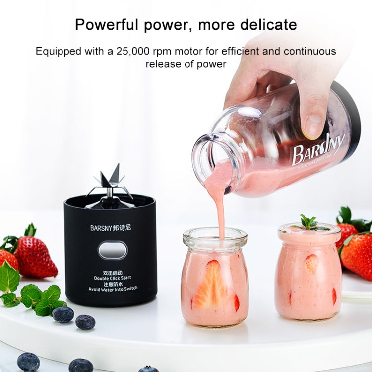 Multifunctional Juicer Rotatory Extractor Cup Portable USB Charge Juicer Blender with 6 Blades(Pink) - Electric juicers by buy2fix | Online Shopping UK | buy2fix