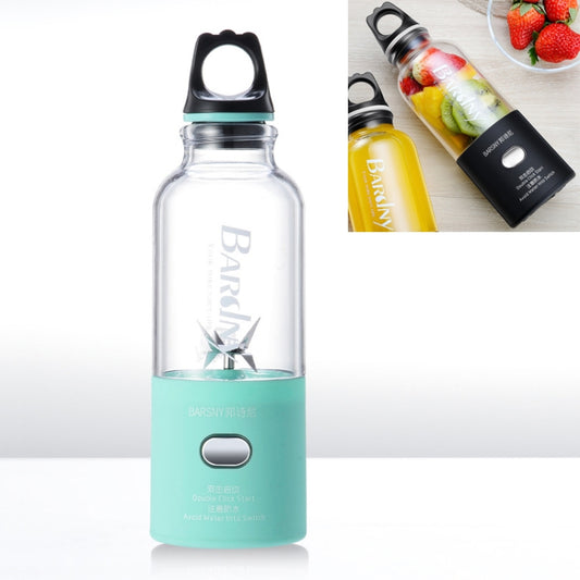 Multifunctional Juicer Rotatory Extractor Cup Portable USB Charge Juicer Blender with 6 Blades(Blue) - Electric juicers by buy2fix | Online Shopping UK | buy2fix