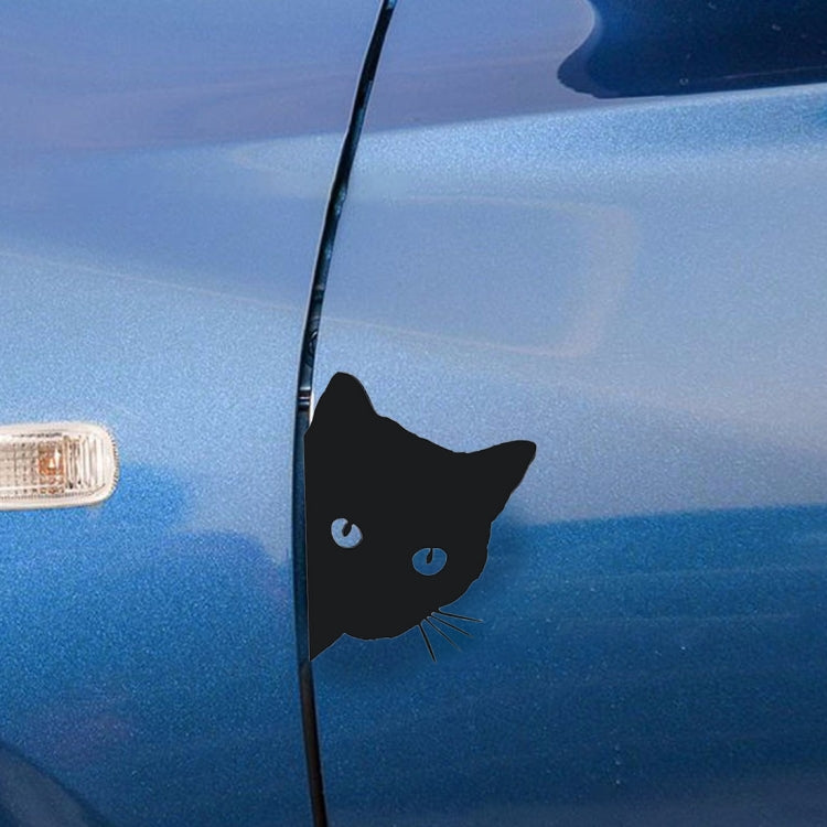 CAT FACE PEERING Pet Cat Car Sticker Decals , Size: 12x15cm by buy2fix