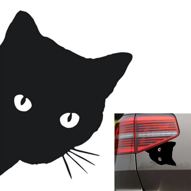 CAT FACE PEERING Pet Cat Car Sticker Decals , Size: 12x15cm by buy2fix