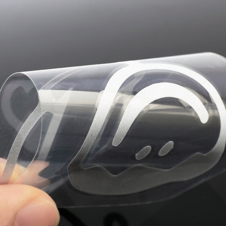 10 PCS Family Member Pattern Vinyl Decorative Reflective Auto Decal Cartoon Car Sticker (White) by buy2fix