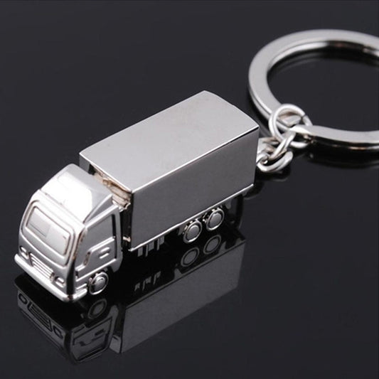 2 PCS Creative Keychain Metal Solid Van Gift Pendant by buy2fix