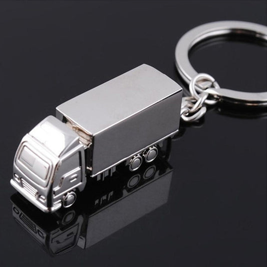 2 PCS Creative Keychain Metal Solid Van Gift Pendant by buy2fix