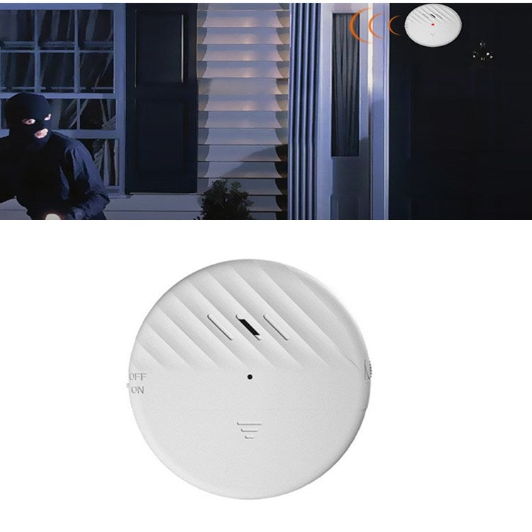 C100 125dB Vibration Sensor Alarm Door and Window Alarm Home Personal Anti-theft Alarm(White) - Door Window Alarm by buy2fix | Online Shopping UK | buy2fix