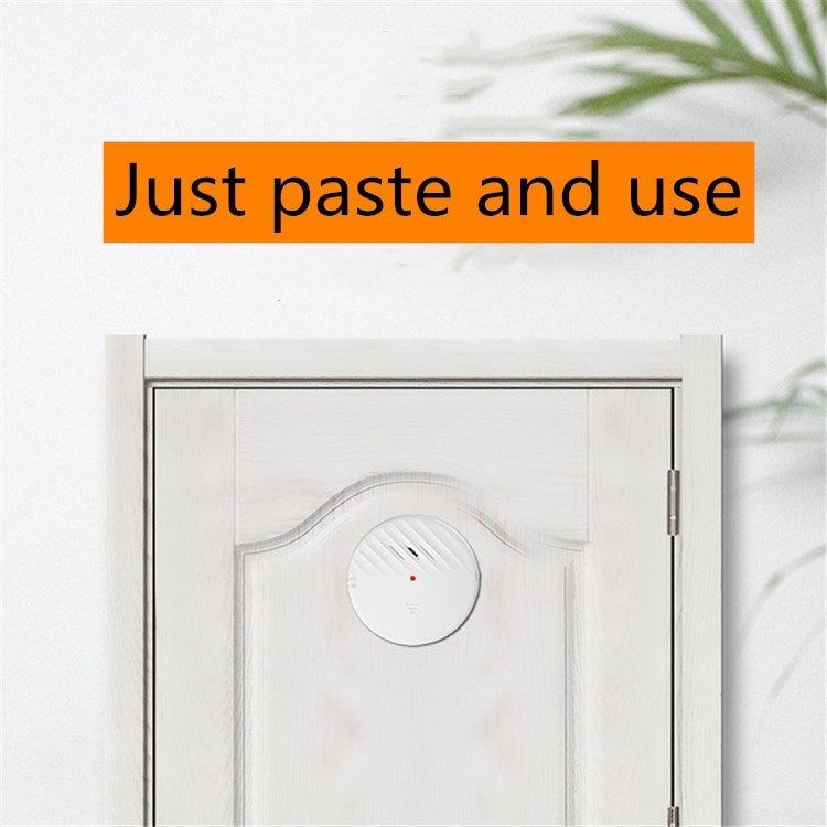 C100 125dB Vibration Sensor Alarm Door and Window Alarm Home Personal Anti-theft Alarm(White) - Door Window Alarm by buy2fix | Online Shopping UK | buy2fix
