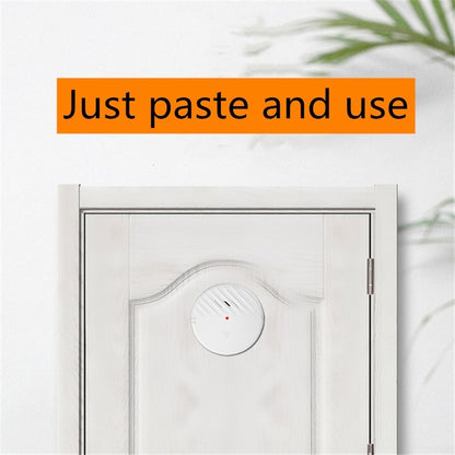 C100 125dB Vibration Sensor Alarm Door and Window Alarm Home Personal Anti-theft Alarm(White) - Door Window Alarm by buy2fix | Online Shopping UK | buy2fix
