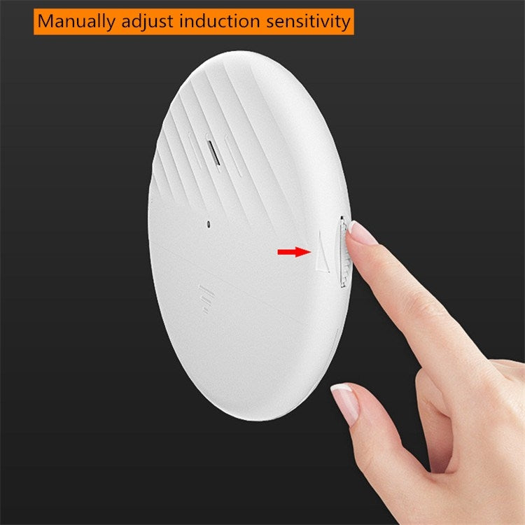 C100 125dB Vibration Sensor Alarm Door and Window Alarm Home Personal Anti-theft Alarm(White) - Door Window Alarm by buy2fix | Online Shopping UK | buy2fix