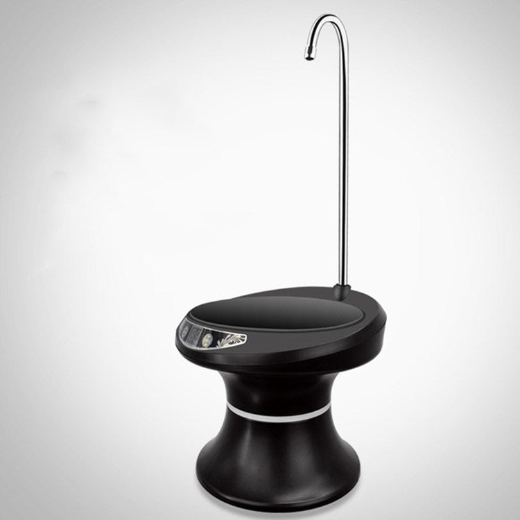 Tray Bucket Water Pump USB Rechargeable Wireless Electric Mineral Water Bucket Automatic Water Dispenser(Black) - Drinking Tools by buy2fix | Online Shopping UK | buy2fix
