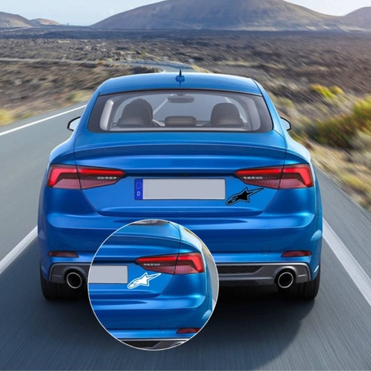 10 PCS Alpine Star Car Sticker Motorcycle Car Decoration, Size: 18x7.6cm by buy2fix