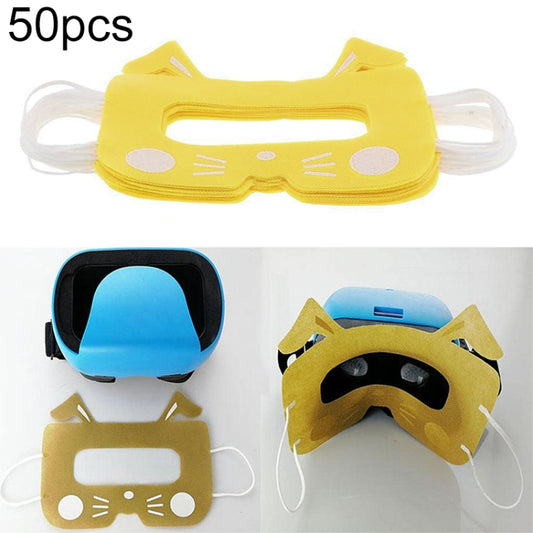 50 PCS Disposable Pad Eye Cloth Mask for Htc Vive PRO Headset / Sony PSVR PLAYSTATION - VR Accessories by buy2fix | Online Shopping UK | buy2fix