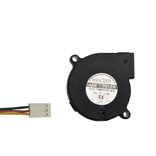 ASIACOOL Silent Turbo Blower Fan, Specification:5015 12V - Range Hood Parts by buy2fix | Online Shopping UK | buy2fix