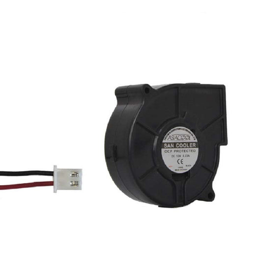 ASIACOOL Silent Turbo Blower Fan, Specification:7530 12V - Range Hood Parts by buy2fix | Online Shopping UK | buy2fix