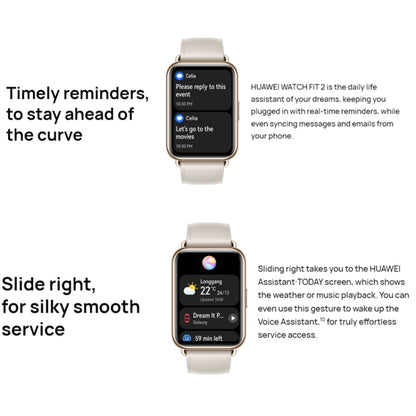 Original Huawei WATCH FIT 2 Smart Sports Watch, Color:Vibrant Black - Wearable Devices by Huawei | Online Shopping UK | buy2fix
