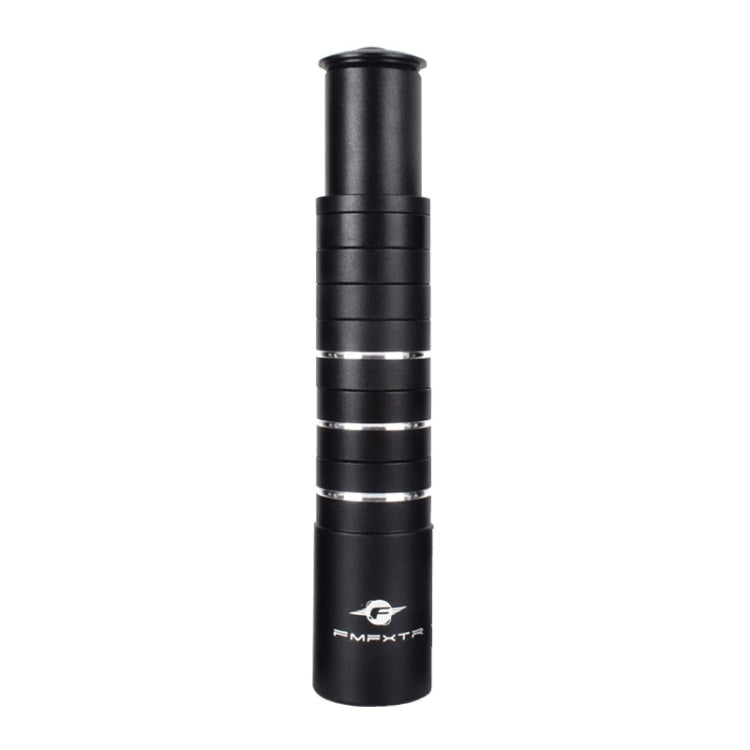 FMFXTR Mountain Bike Handlebar Aluminum Alloy Height Increaser, Increase Height:14.4cm(Black) - Bicycle Grips by FMFXTR | Online Shopping UK | buy2fix