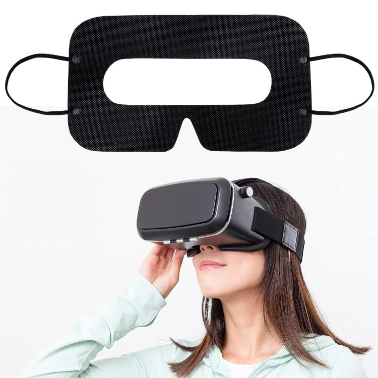 100 PCS Black Protective Hygiene VR Eye Mask Sanitary Disposable Eye mask pads for 3D VR Glass - VR Accessories by buy2fix | Online Shopping UK | buy2fix