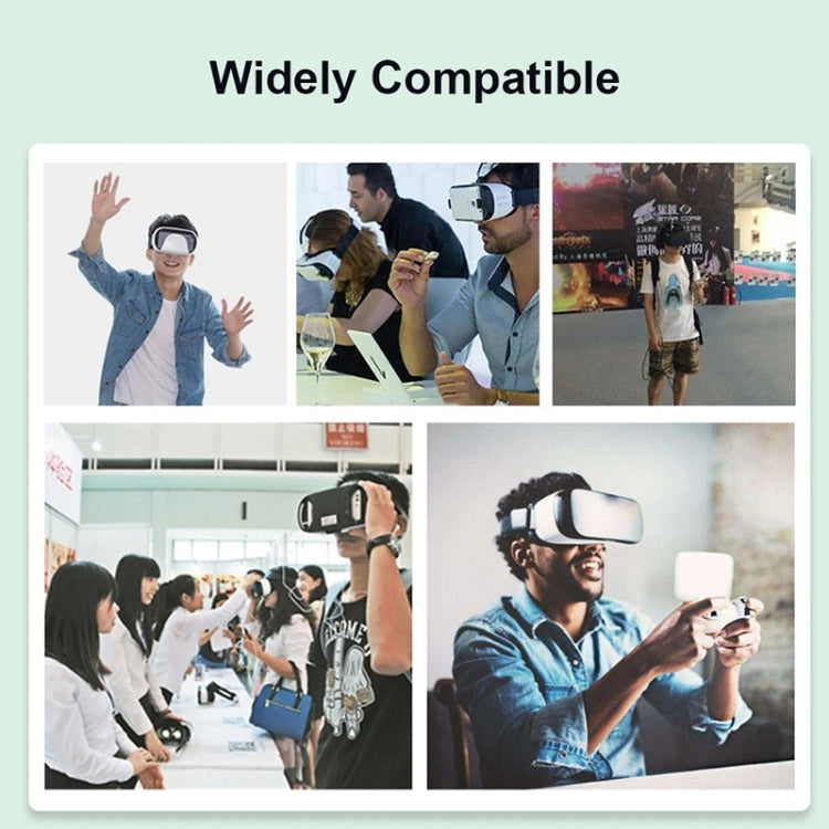 100 PCS Black Protective Hygiene VR Eye Mask Sanitary Disposable Eye mask pads for 3D VR Glass - VR Accessories by buy2fix | Online Shopping UK | buy2fix