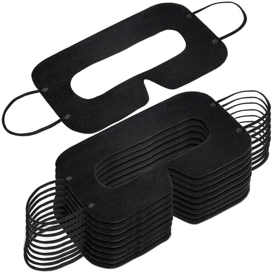100 PCS Black Protective Hygiene VR Eye Mask Sanitary Disposable Eye mask pads for 3D VR Glass - VR Accessories by buy2fix | Online Shopping UK | buy2fix