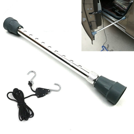Automobile Sheet Metal Depression Repair Auxiliary Tool Hood Support Rod(Silver And Rope) - Sheet Metal Tools by buy2fix | Online Shopping UK | buy2fix