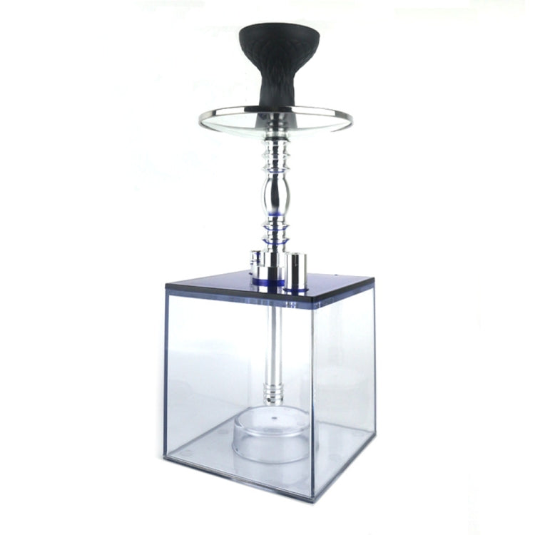 Square Acrylic Hookah Set(Blue) - Cigarette Box & Ashtrays by buy2fix | Online Shopping UK | buy2fix