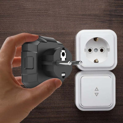 HT106 Socket Testers Voltage Test Detector Ground Line Neutral Line Live Line Leakage Electroscope(UK Plug) - Current & Voltage Tester by buy2fix | Online Shopping UK | buy2fix