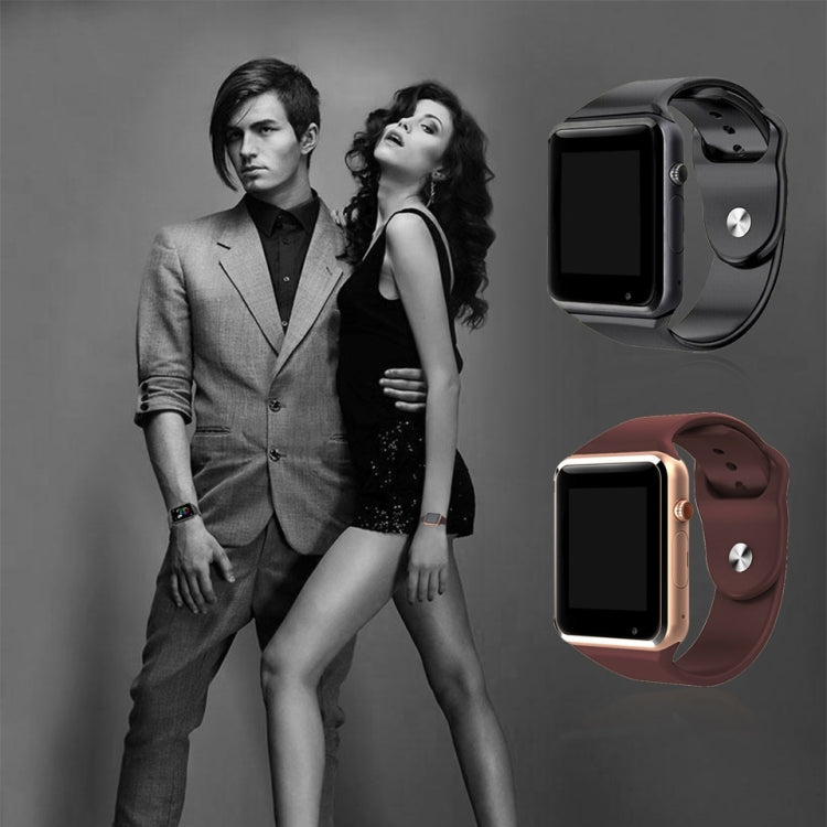 A1 1.54 inch IPS Screen Bluetooth Smart Watch Support Call Music Photography TF Card (Pink) by buy2fix