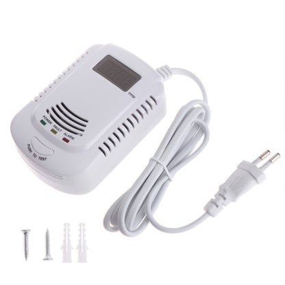 Coalgas Natural Gas Methane Propane Leak Detector Tester Measurer Home Security Tool, EU Plug - Gas Monitor by buy2fix | Online Shopping UK | buy2fix