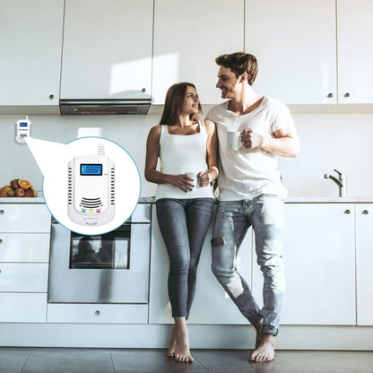 Coalgas Natural Gas Methane Propane Leak Detector Tester Measurer Home Security Tool, EU Plug - Gas Monitor by buy2fix | Online Shopping UK | buy2fix