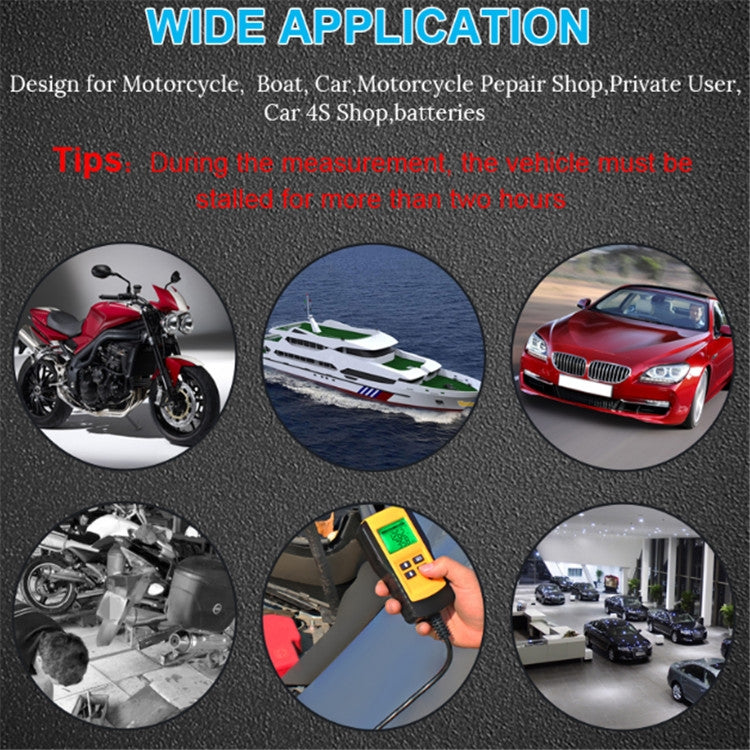 AE300 Car 12V Digital Battery Tester Analyzer - Electronic Test by buy2fix | Online Shopping UK | buy2fix