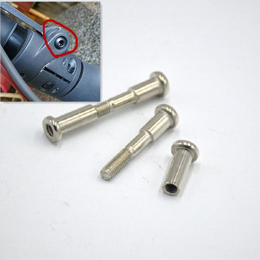 2 PCS For Xiaomi Mijia M365 Electric Scooter Fold Part Inner Hexagon Lock Screws(White) - Accessories & Parts by buy2fix | Online Shopping UK | buy2fix