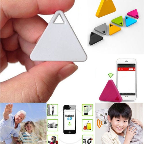 Pet Child Wallet Alarm Key Finder Mini Tag Smart Tracker Bluetooth Locator Alarm Auto Car Pets Kids Motorcycle Trackers(White) - Pet Tracker by buy2fix | Online Shopping UK | buy2fix
