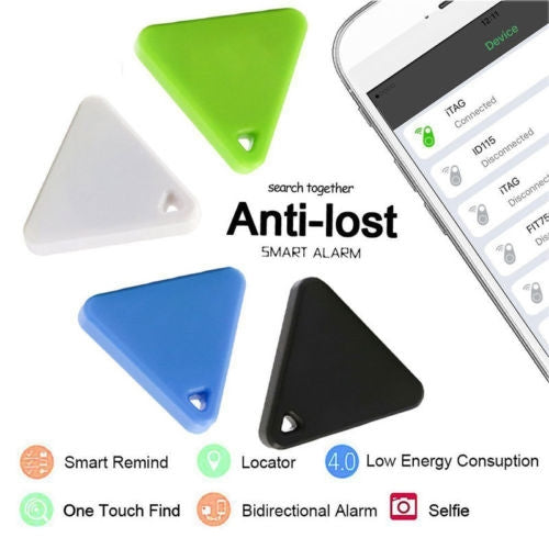 Pet Child Wallet Alarm Key Finder Mini Tag Smart Tracker Bluetooth Locator Alarm Auto Car Pets Kids Motorcycle Trackers(White) - Pet Tracker by buy2fix | Online Shopping UK | buy2fix