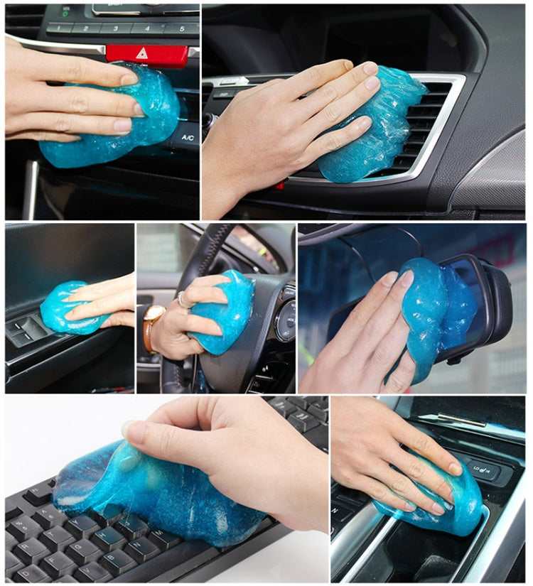 Car Clean Glue Gel Sticker(Transparent) by buy2fix