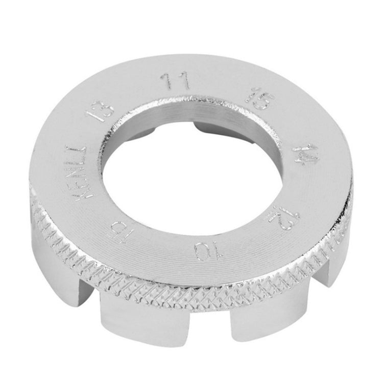 Bicycle spoke wrench tool 8 Way Cycling Wheel Rim Spanner Wrench Repair Tool Accessories(Silver) - Maintenance tools by buy2fix | Online Shopping UK | buy2fix