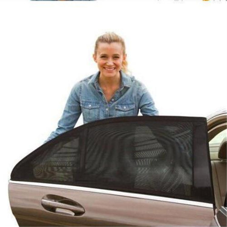 Auto Car Vehicle Window Mesh Shield Sunshade Visor Net UV Protection Anti Mosquito Window Covers, Size:Rear window113x50cm by buy2fix