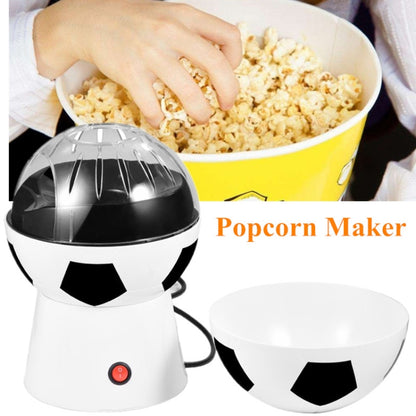 Creative Soccer Ball Electric Household Hot Air Popcorn Maker European regulations - Popcorn Machiner by buy2fix | Online Shopping UK | buy2fix