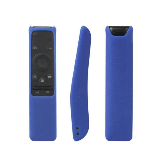 Universal Waterproof Anti-drop Silicone Remote Controller Protective Cover Case for Samsung Smart TV(Blue) - Remote Control Covers by buy2fix | Online Shopping UK | buy2fix