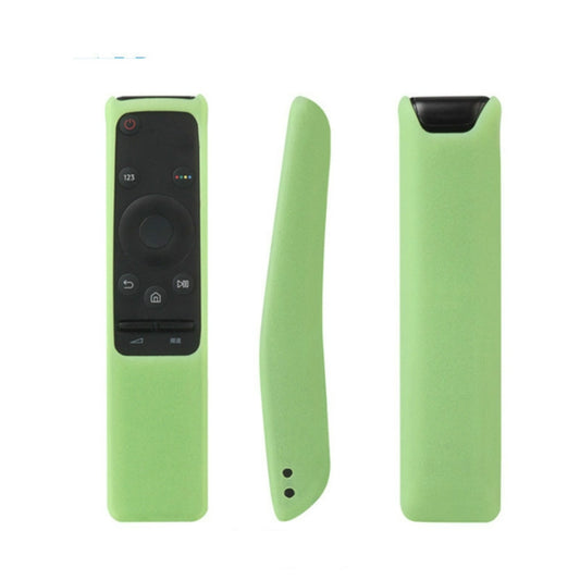 Universal Waterproof Anti-drop Silicone Remote Controller Protective Cover Case for Samsung Smart TV(Fluorescent green) - Remote Control Covers by buy2fix | Online Shopping UK | buy2fix