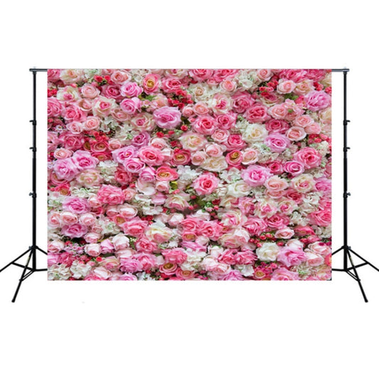 2.1m x 1.5m Flower Wall Simulation Rose Wedding Party Arrangement 3D Photography Background Cloth(H2) - Valentines Day by buy2fix | Online Shopping UK | buy2fix
