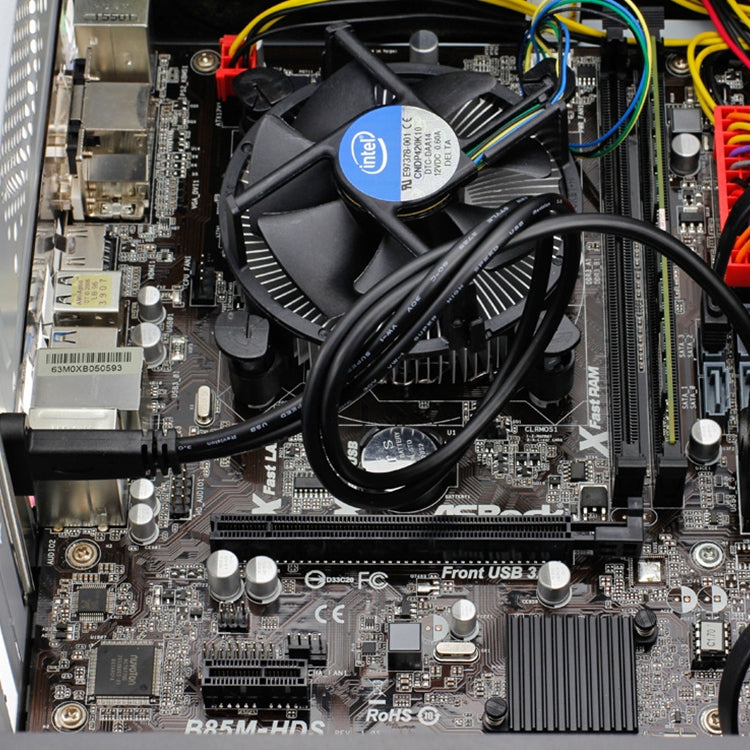 50CM USB3.0 20P To USB Type-C Mother Chassis PCI Bit Baffle Wire by buy2fix