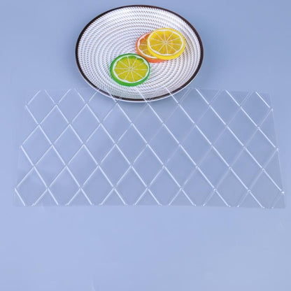 2 Sets DIY Cake Mold Wexture Fondant Printing Mold(Plaid pattern 57051) - Food Molds by buy2fix | Online Shopping UK | buy2fix