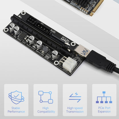 Waveshare PCIe X1 to PCIe X16 Expander, Using With M.2 to PCIe 4-Ch Expander, 24003 by Waveshare